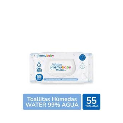 Toallitas Humedas Emubaby 55u